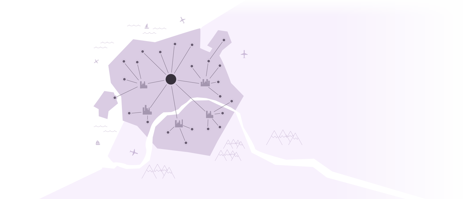 territory with connections