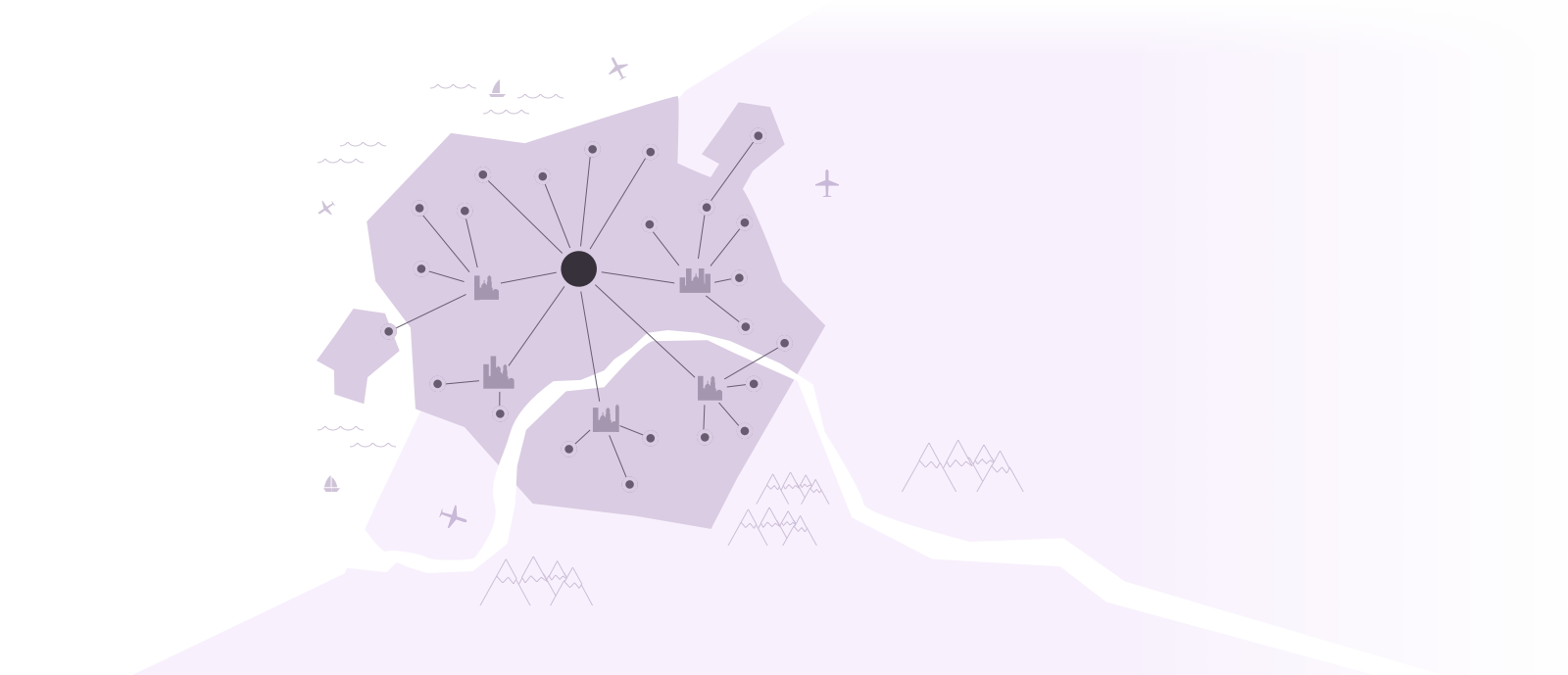 territorio con conexiones