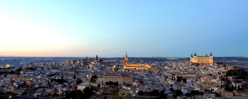 vista panorámica de Toledo